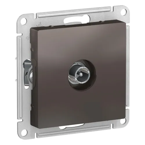 Розетка ТВ Systeme Electric AtlasDesign ATN000691, мокко