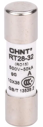 Вставка плавкая CHINT RT28-32 цилиндрическая 10x38мм 25А
