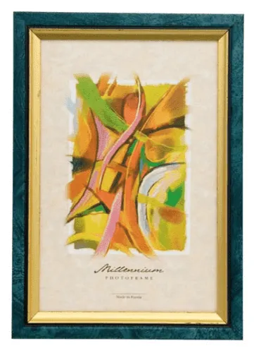 Фоторамка Emafyl 684 пластик бирюза 15х21см, 91018