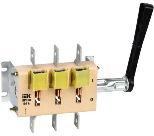 Рубильник IEK ВР32И-31В31250 3П 100А SRK01-111-100