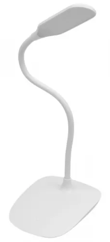 Лампа настольная светодиодная REXANT / Рексант Click диммируемая 3 ступени, заряжаемая, на основании, 4Вт 4000К, белый, 609-002 / светильник