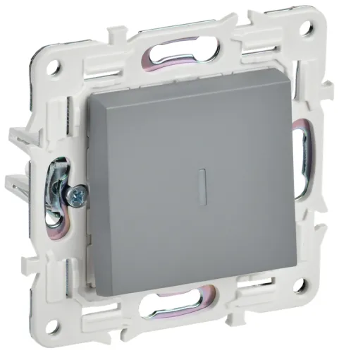 Выключатель IEK SKANDY SK-V07Gr, 10А IP20 скрытой установки