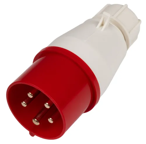 Вилка кабельная Jazzway PPC 025, 3P+PE+N 32A 380V, IP44