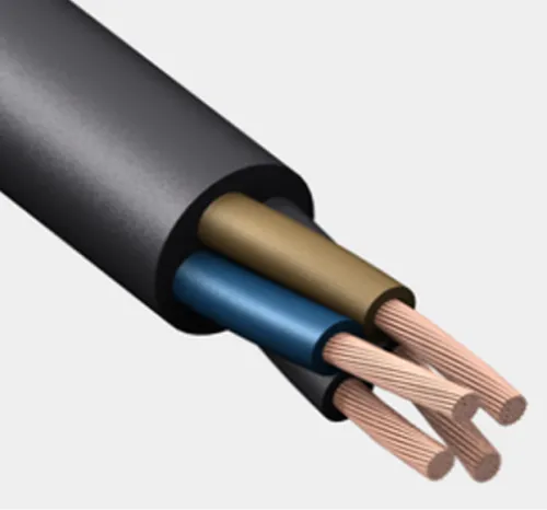 Силовой кабель ЭМ-Кабель КГВВнг(А)-LS-1, 4х50 мм², 1м, черный