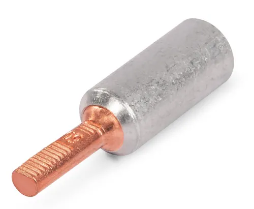Кабельный наконечник КВТ НШАМ-П 70-20 штыревой алюмомедный 91881