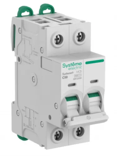 Автоматический выключатель Systeme Electric Systeme9, 2P 50A, S9F22250