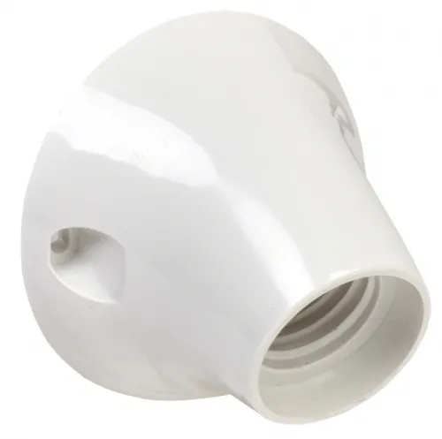 Патрон для лампы IEK Ппл27-04-К31 угловой белый, E27