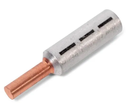 Кабельный наконечник КВТ НШАМ 16 алюмомедный, 81985, 1шт.