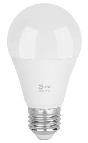 Светодиодная лампа ЭРА Green Line A60-20W-840-E27 GL груша, 4000К 20Вт 220-240В 2000Лм, Б0067116 / лампочка led