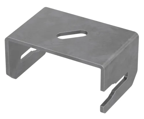 Держатель DKC / ДКС для круглых и плоских проводников, из стали, 7×4.5×3.5см / электрика, молниезащита