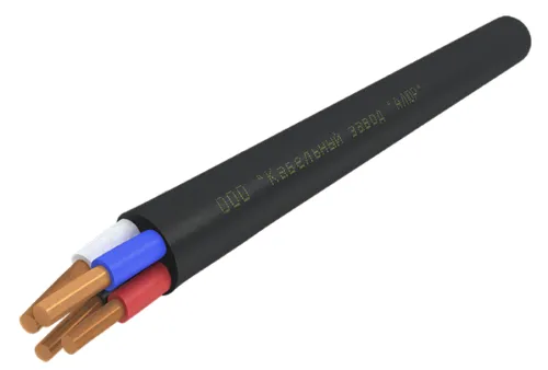 Силовой кабель АЛЮР КВВГнг(А)-LS контрольный медный, 7х2.5мм², черный, 1м / провод