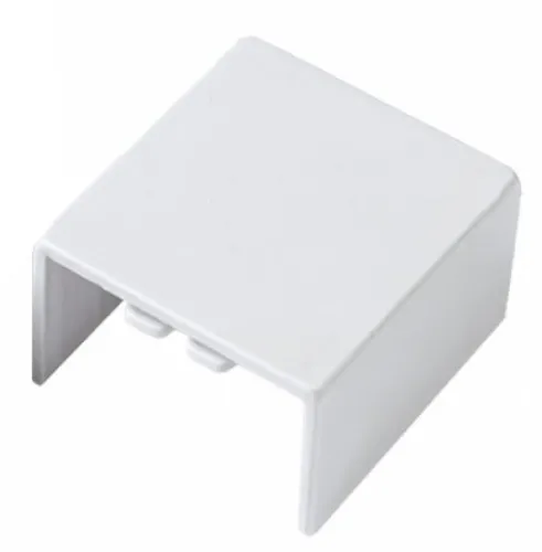 Соединитель для кабель-каналов Промрукав на стык из пластика, белый, 60х60мм, 1шт. / электрика