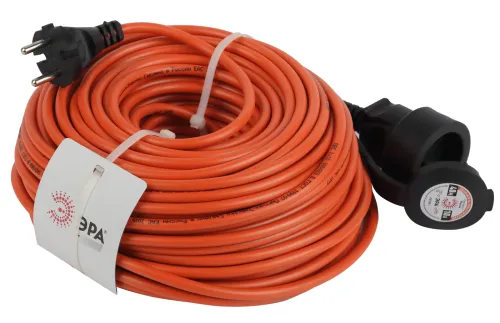 Удлинитель шнур ЭРА UPx-1-2x1-40m, ПВС 2x1мм², 40м