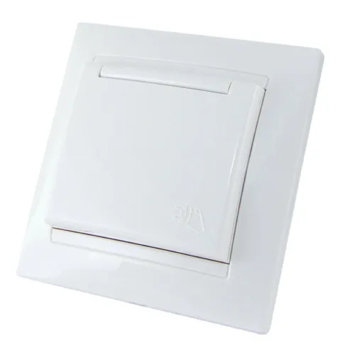 Розетка силовая TDM Electric Лама 16А 250В IP44 белый SQ1815-0014