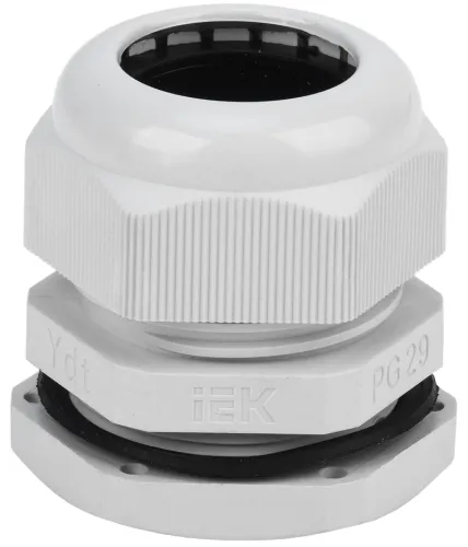 Сальник IEK для кабеля, пластиковый, IP54, PG29, YSA20-25-29-54-K41