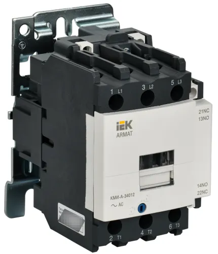 Контактор модульный IEK КМИ-А-34012 LC1D 40А 110В/АС3