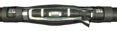 Муфта кабельная соединительная ZKabel / ЗКабель 3 СТП-10 болтовая, бумажная, 1200мм, 3 жилы, 25/50мм2, 10кВ / электрика