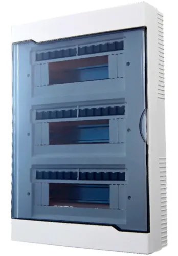 Бокс распределительный Lezard ЩРН-П-36, прозрачная крышка, 36 модулей