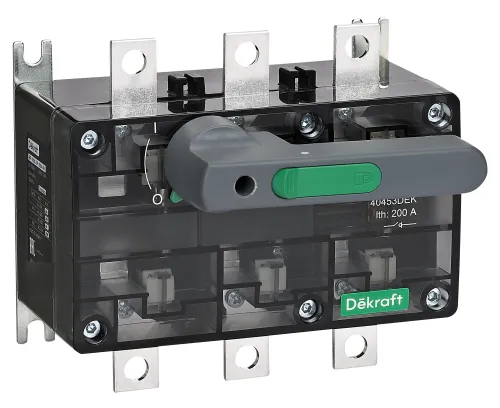 Выключатель нагрузки DEKraft ВР-103С, 3P 690В 160A 40452DEK