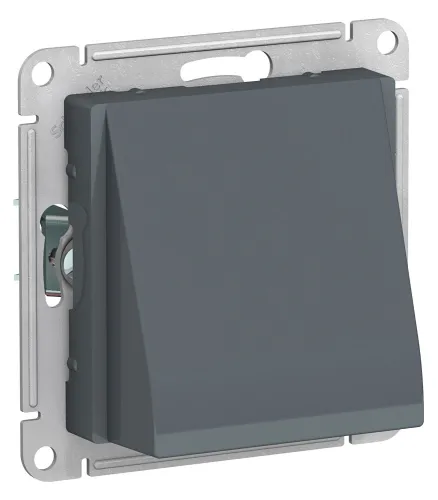 Вывод кабеля Systeme Electric AtlasDesign скрытой установки, цвет грифель, IP20