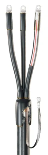 Муфта кабельная концевая КВТ 3ПКТп-1-70/120(Б) с болтовыми наконечниками, пластмассовая и ЭПР изоляция, 70/120мм2, 3 жилы / электрика