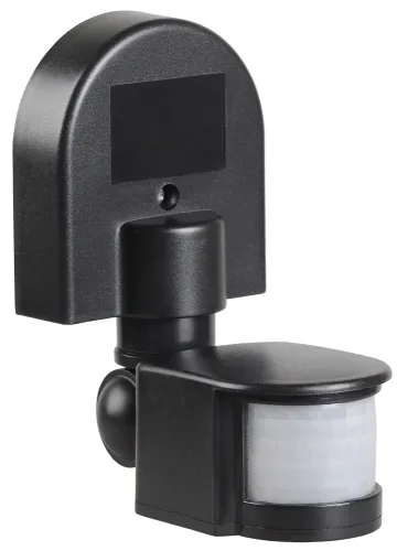Датчик движения IEK ДД-008, 1100Вт, 12м, IP44, черный