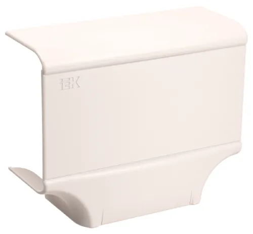 Угол IEK / ИЭК Primer Т-образный, пластиковый белый, размером 100х60мм / аксессуары для кабель каналов