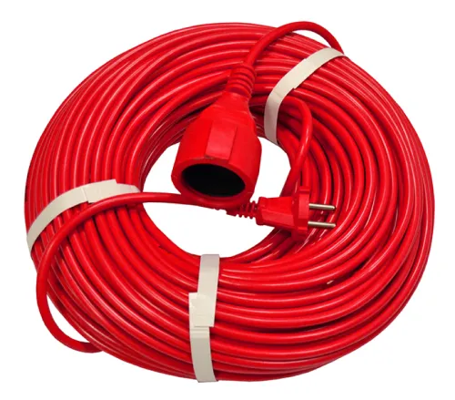 Удлинитель силовой DOMTOK 2505, ПВС 2х1, 2200Вт, 50м