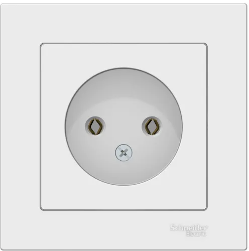 Розетка Systeme Electric AtlasDesign белая 16А 250В ATN000140