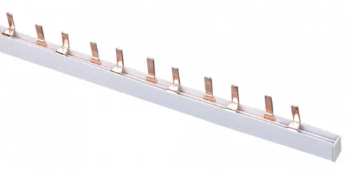 Шина соединительная DEKraft ШС-101 PIN, медь, 1м, 2P, 63А