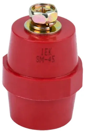 Изолятор IEK SM45(М8) силовой с болтом YIS11-45-14-B