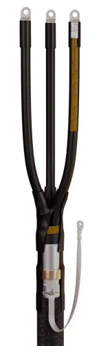 Муфта кабельная концевая КВТ 3КВНТп-1-70/120 (Б) нг-LS изоляция из пластмассы/бумаги до 1кВ с болтовыми наконечниками, 3 жилы / электрика