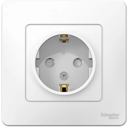 Розетка Systeme Electric BLANCA, 16А 250В IP20 белый, BLNRA001111