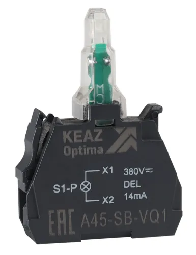 Световой блок КЭАЗ OptiSignal D22 A45-SB-VQ6, 362258, синий
