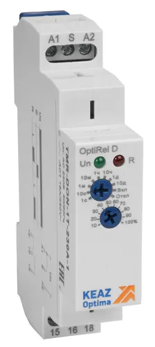 Реле времени КЭАЗ OptiRel D TMR-DOF-1T-230A-2, 16А, 230В