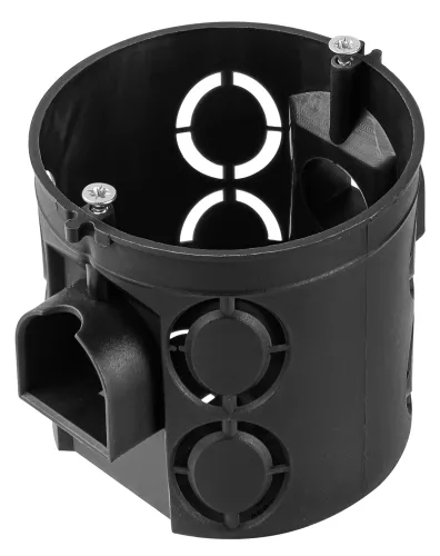 Подрозетник TDM Electric круглый 68х62мм черный SQ1402-1905