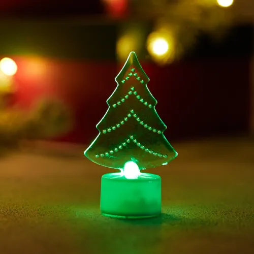 Светодиодная фигура Neon-Night Елочка 2D 4х10х6.6см RGB IP20