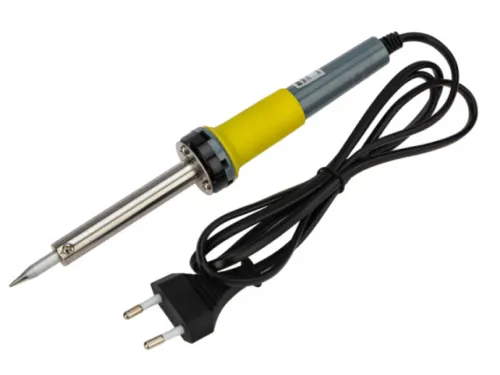 Паяльник электрический REXANT / Рексант Мастер с долговечным жалом и керамической трубкой, 60Вт 230В, нагрев за 480с, 12-0124 / электроинструмент