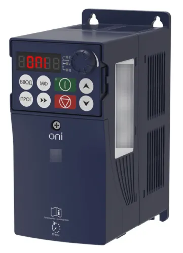 Преобразователь частоты ONI FC-230, 1.5кВт, 4А, 300Гц, IP20