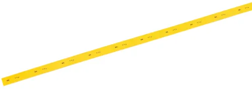 Термоусадочная трубка IEK / ИЭК ТТУ нг-LS 30/15, без клеевого слоя, полиэтилен, желтый, длина 1м, диаметр 30(15)мм, 1шт. / термотрубка