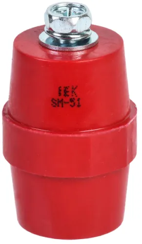 Изолятор IEK SM51(М8) с болтом, 680А 1кВ, YIS11-51-15-B