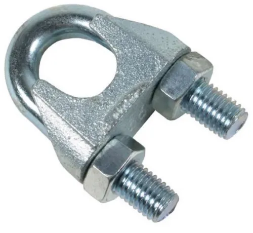 Зажим для троса Tech-KREP / Тех Креп оцинкованный, из стали, DIN 741, диаметр 6мм / оснастка