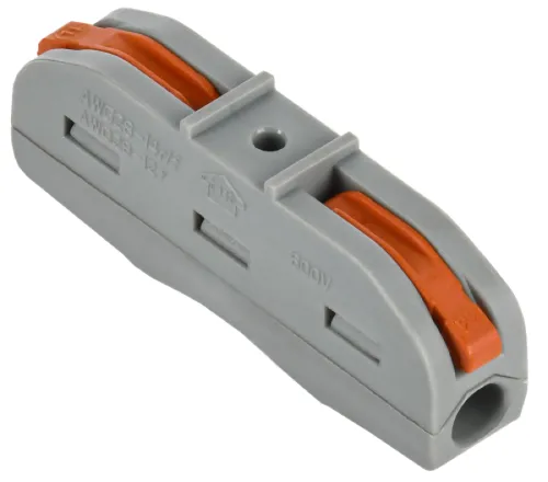 Клемма IEK СМК 222-4111, серая, UKZ20-4111-050, 1шт