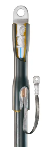 Муфта кабельная концевая КВТ 1ПКТ(б)-1-70/120(Б) нг-LS для бронированных кабелей, изоляция из пластмассы до 1кВ с болтовыми наконечниками, 1 жила / электрика