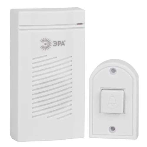 Звонок проводной ЭРА D50, белый, IP20, Б0052882
