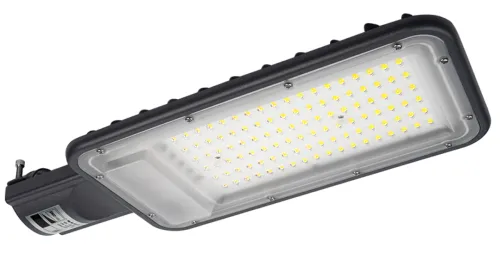 Светильник уличный Jazzway / Джазвэй PSL 08 консольный, светодиодный, в алюминиевом корпусе, с рассеивателем, мощностью 150Вт, 5000К IP65 16500Лм, размером 413х184х44мм / освещение