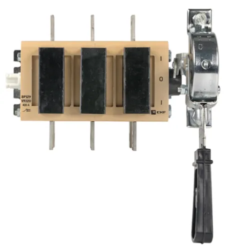 Выключатель нагрузки EKF / ЕКФ MAXima ВР32У-37A71240-R с передней смещенной рукояткой и дугогасительными камерами, два направления, 400А, uvr32-35a71240-r / разъединитель