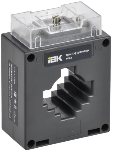 Трансформатор тока IEK ТТИ-40, 600/5А, 5ВА, класс 0.5