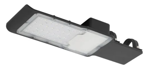 Светильник уличный ЭРА SPP-503-0-50K-050 консольный, светодиодный, в алюминиевом корпусе, с рассеивателем, мощностью 50Вт, 5000К IP65 5000Лм, размером 155х55х390мм / освещение