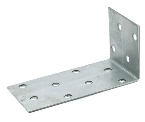 Уголок крепежный Tech-KREP / Тех-Креп анкерный из углеродистой стали, 40х60х40x2мм / строительство и ремонт